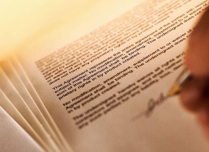 Unterschrift auf Anwaltsschriftsatz